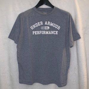 Under Armour Shirt Size Medium Gray Preowned